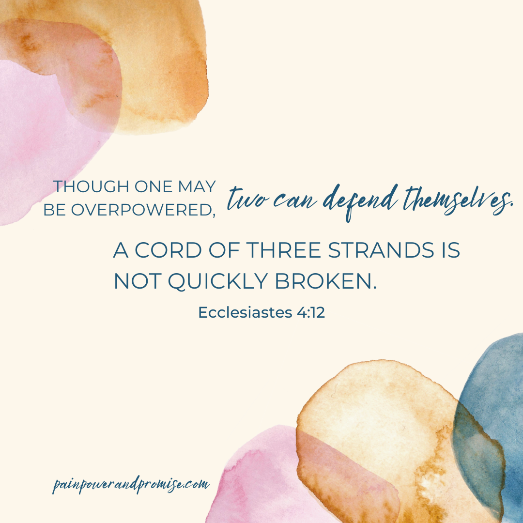 Scripture Inspiration: Ecclesiastes 4:12